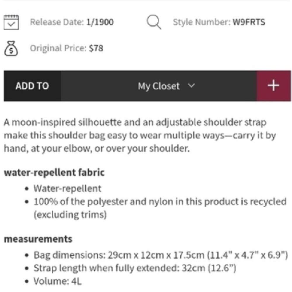 NWT Lululemon City Essential Bag + Nano Clip Pouch – Sage Grey  (Set) - Picture 9 of 15